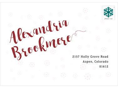 Holiday 2016 - Envelope