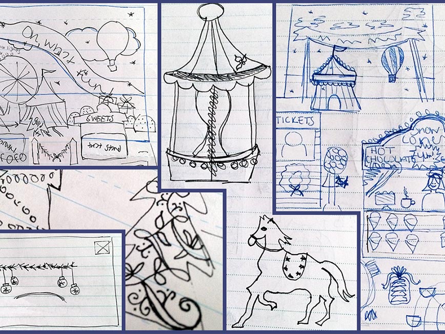 Holiday 2017 Sketches
