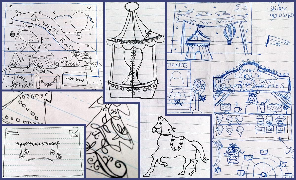 Holiday 2017 Sketches