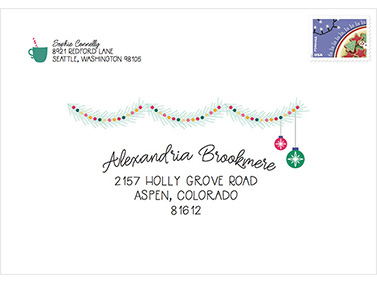 Holiday 2017 - Envelope